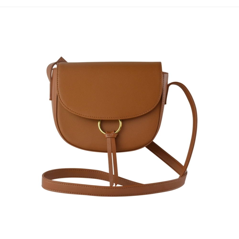 JJ Winters Tan Crossbody Bag